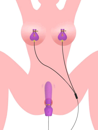 2 N 1 Rose Vibrator